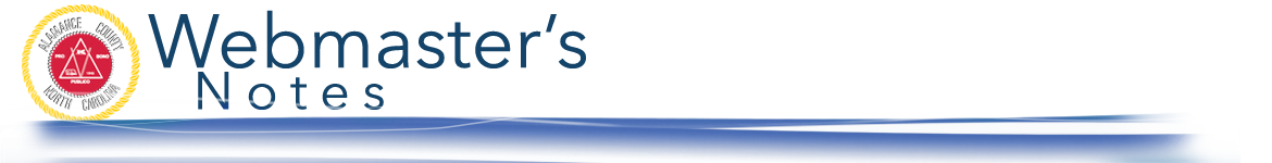 Webmaster's Notes Logo