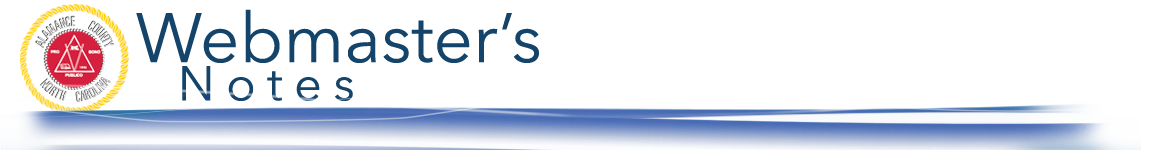 Webmaster's Notes Logo